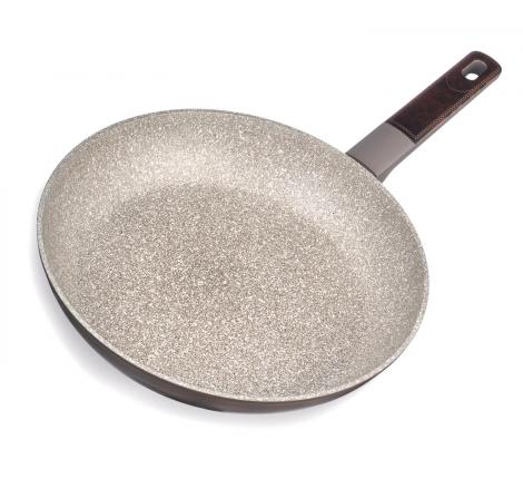 Сковорода "AGNESS" 902-113 с антипригарным покрытием PFLUON MARBLE, диаметр 28 см