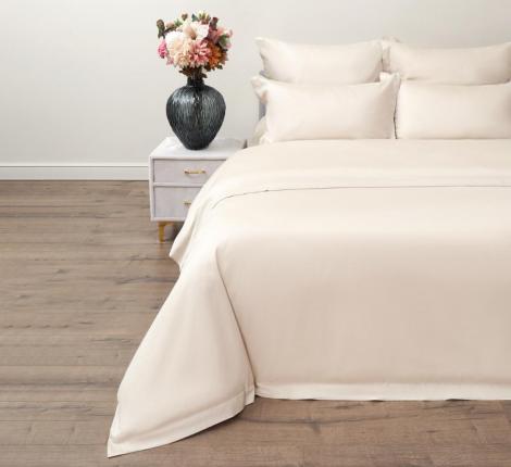 Постельное белье "Sofi de Marko" Иоланда (кремовая) Сатин, Евро