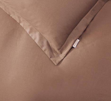 Постельное бельё "KARTEKS" Сатин однотонный SKO-026, 2 спальный
