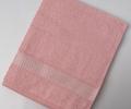 Полотенце махровое Кристаллики 70х135, розовый