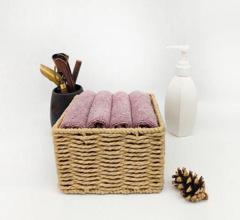 Набор махровых салфеток "Sofi de Marko" Джоди 30х30(4шт), пепел роза