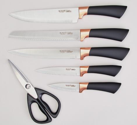 Набор ножей "AGNESS" 911-784, 7 предметов