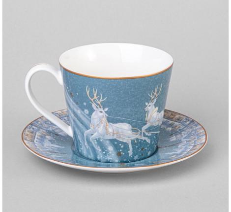 Чайная пара "СНЕЖНАЯ КОРОЛЕВА" 590-625, 300 мл