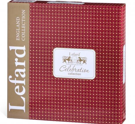 Набор фигурных закусочных тарелок 2 штуки "CELEBRATION", диаметр 20,5 см