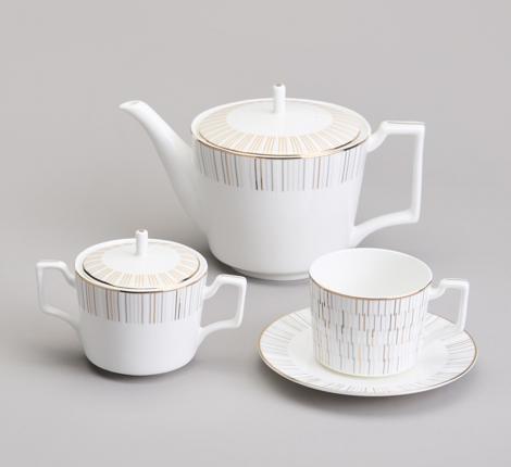 Чайный сервиз "AURORA" на 6 персон, 14 предметов