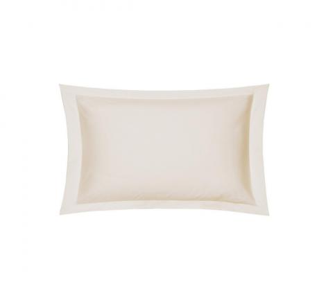 Наволочка "Blanc des Vosges" перкаль 50х70, nougat (сливочный)