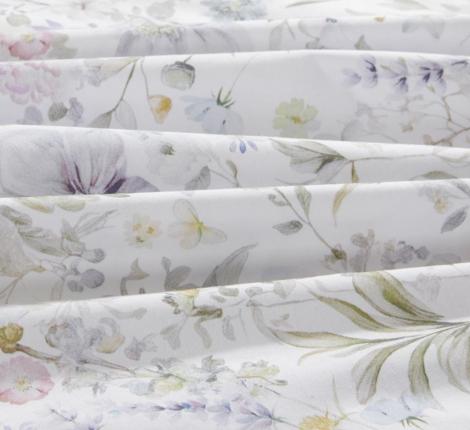 Постельное бельё "Asabella" 2378-6/180 Сатин, Евро