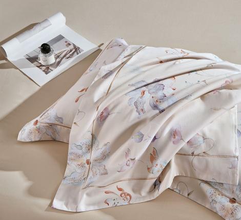 Постельное белье "Asabella" 2262-6 Мако-Сатин, Евро