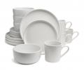 Набор посуды обеденный BRONCO "CHOICE WHITE" на 4 персоны, 16 предметов