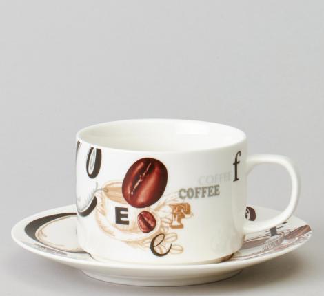 Кофейный набор "COFFEE MANIA" на 6 персон, 12 предметов (180 мл)