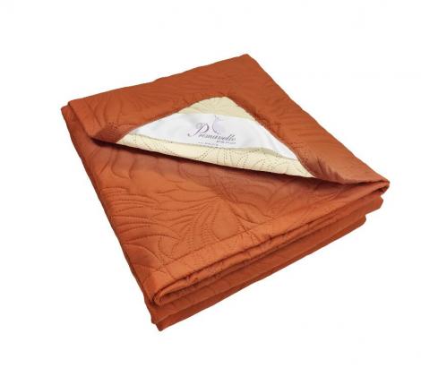 Покрывало Primavelle "ARTI" Биософт 210х230, Листья Терракот
