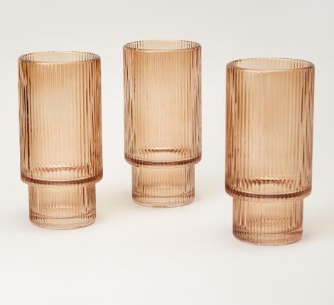 Набор стаканов 3 штуки для воды/сока "Lefard" 172-178, 300 мл