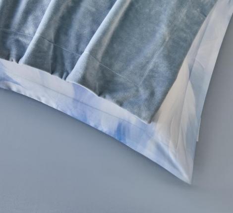 Постельное белье с одеялом "Sofi de Marko" Ренато №33 Велюр/Сатин, Евро