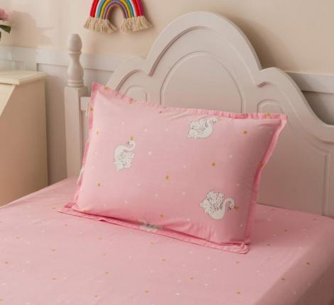 Постельное белье детское "Sofi de Marko" Лебедушка (персик) Сатин, 1,5 спальный