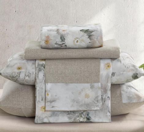 Постельное бельё "KARTEKS" жаккардовый сатин АКВАРЕЛЬ CVP 10, Евро