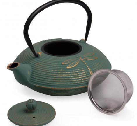 Заварочный чайник чугунный "Lefard" 734-1013 с эмалированным покрытием внутри, 800 мл