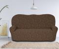 Чехол на 3-х местный диван "KARTEKS" KAR 013-05, светло-коричневый