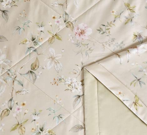 Постельное белье с одеялом "Asabella" 2254-OSPS Мако-Сатин, 1,5 спальный