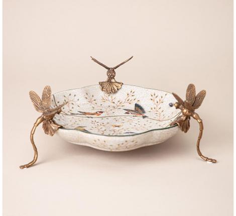 Ваза декоративная "Lefard" 469-370, 31*31*9 см