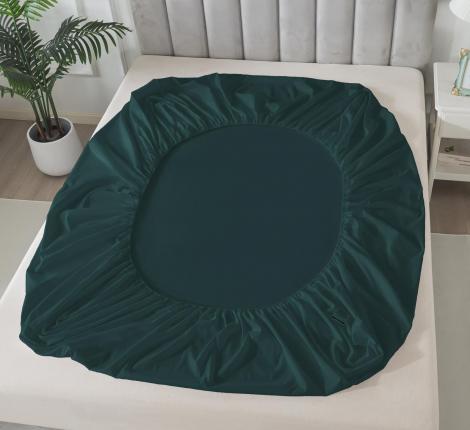 Простыня на резинке Tango SOHO (сине-зелёный), 160x200