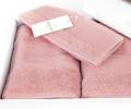 Комплект махровых полотенец  30x50-50x100-70x140 Maison D'or &quot;EXELLENCE&quot;, грязно-розовый