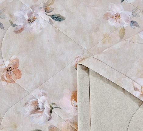 Постельное белье с одеялом "Asabella" 2280-OSPS Фланель, 1,5 спальный