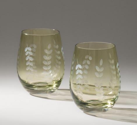 Набор стаканов 2 штуки "FLORA", 520 мл