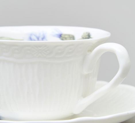 Чайный набор "ВАСИЛЬКИ" 760-827 на 6 персон, 12 предметов (250 мл)