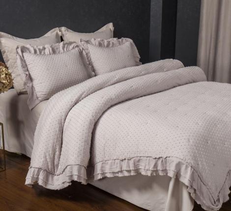 Постельное белье с одеялом "Kazanov.A." Molecule (крем пудра) Nano Cotton, 1,5 спальный