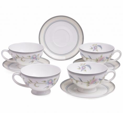 Чайный набор "GARDEN" на 4 персоны, 8 предметов, 240 мл