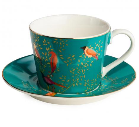 Чайный набор "GOLDEN BIRDS" на 4 персоны, 8 предметов (220 мл)