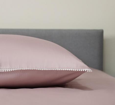 Постельное белье с одеялом "Sofi de Marko" Элиана (лиловая) Сатин, Семейный