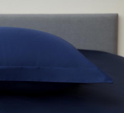 Постельное белье "Sofi de Marko" Моно (сапфир) Сатин ДеЛюкс, Евро