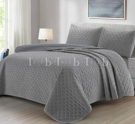 Покрывало велюровое "ROMANCE" GH 3D-18, 230х250 (50х70-2шт.)