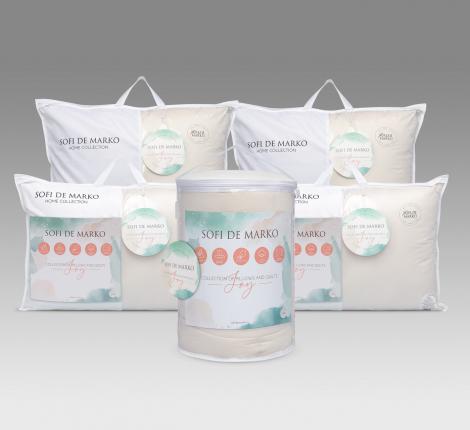 Одеяло всесезонное "Sofi de Marko" JOY (крем), 195х215