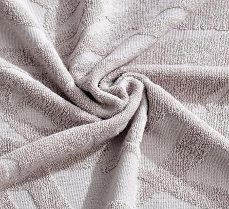 Комплект махровых полотенец "METEOR" (50x90/70х140) 2 шт. PATAYA, серо-коричневый