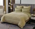 Постельное белье с одеялом "Sofi de Marko" Энрике (олива-м) Велюр, Семейный