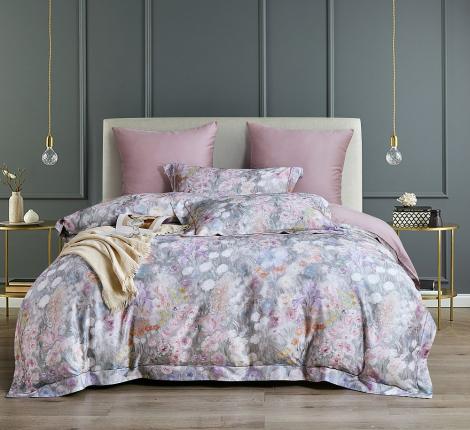 Постельное белье "Asabella" 2298-4S Фланель, 1,5 спальный