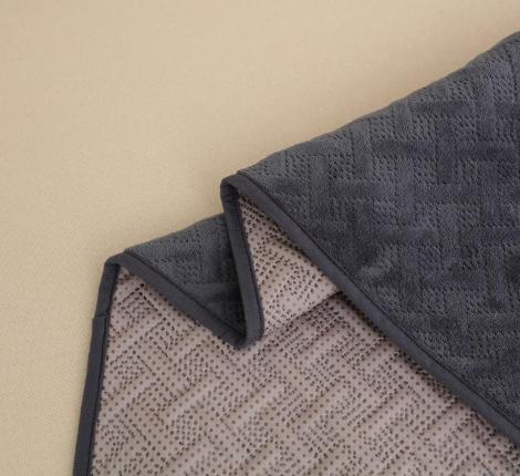 Комплект накидок на диван "Tango" Sofa 90x160 (2 шт.), серый