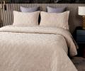 Покрывало "Sofi de Marko" Нобилис (светло-бежевый) Велюр, 240х280