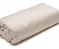 Простынь на резинке "Blanc des Vosges" сатин-делюкс, 200х200х30 chanvre (бежевый)