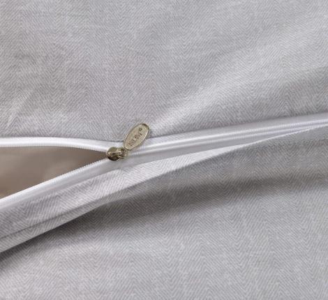 Постельное белье "Sofi de Marko" Гамлет (серый) Сатин, 1,5 спальный