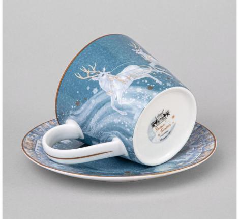 Чайная пара "СНЕЖНАЯ КОРОЛЕВА" 590-625, 300 мл