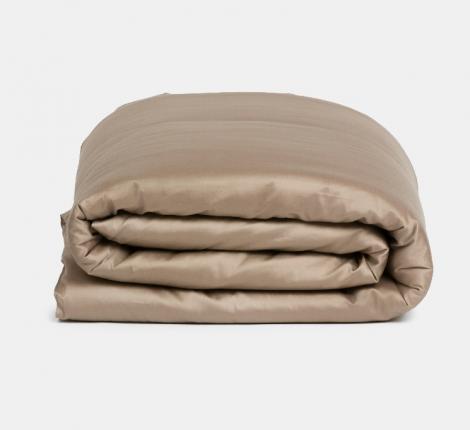 Пододеяльник "CARAMEL BEIGE ALLURE GRASS" Мако-Сатин, 200х200