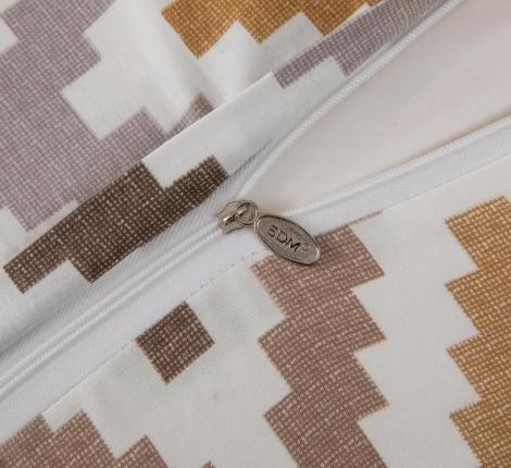 Постельное белье с одеялом "Sofi de Marko" Ришелье №36 Сатин, 1,5 спальный