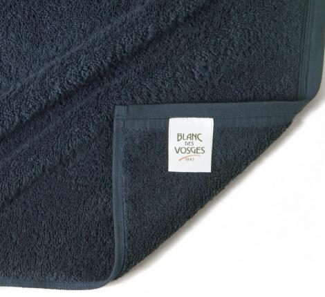 Полотенце махровое "Blanc des Vosges" UNI BLEU CORINTHE (темно-синий), 70х140