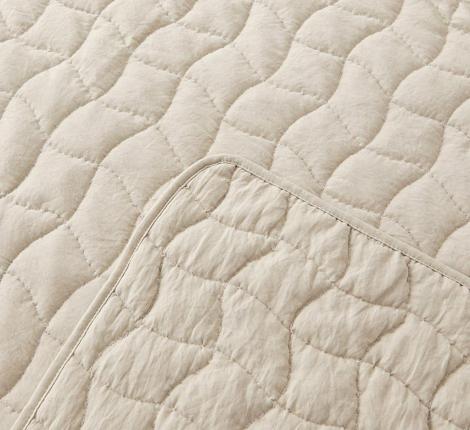 Покрывало "Sofi de Marko" Минелла (светло-бежевый) Жатый сатин, 230х250