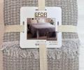 Покрывало EFOR пике HATİÇ (FIORI) 200х220, бежевый