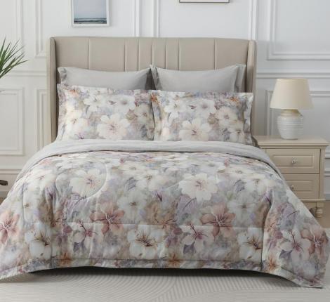 Постельное белье с одеялом "Sofi de Marko" Ренато №18 Велюр/Сатин, Евро