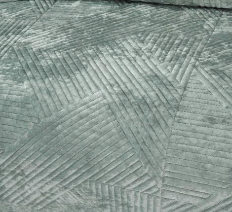 Покрывало "Sofi de Marko" Патрисия (изумруд 1) Велюр, 160х220